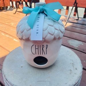 Rae Dunn Chirp Acorn Birdhouse